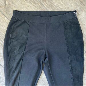 Michael  Kors Faux Suede Trim Pant